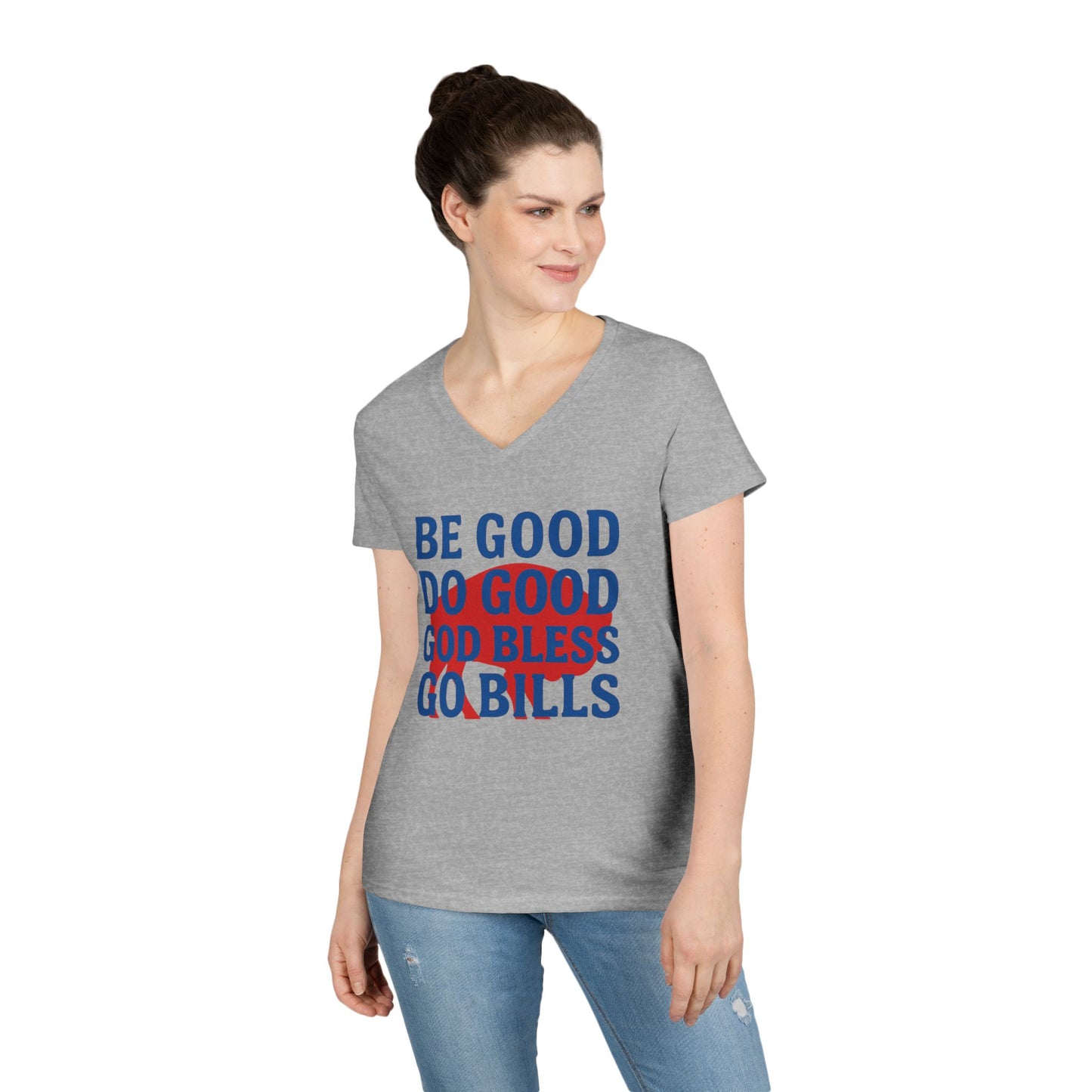 Buffalo Football V-Neck T-Shirt