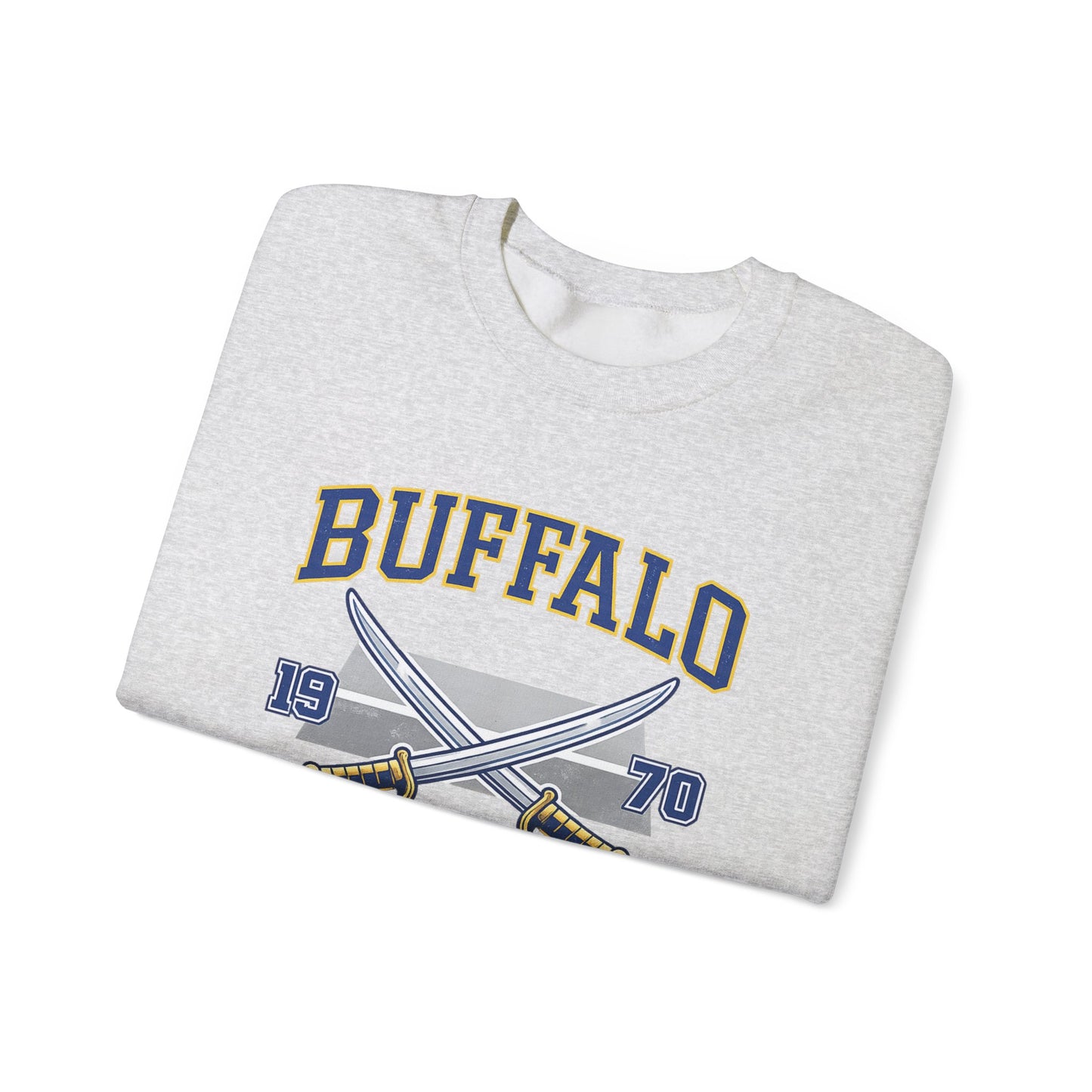 Buffalo Hockey Sweatshirt – Vintage 1970 Crewneck 716 Hockey Apparel | Teesrus716