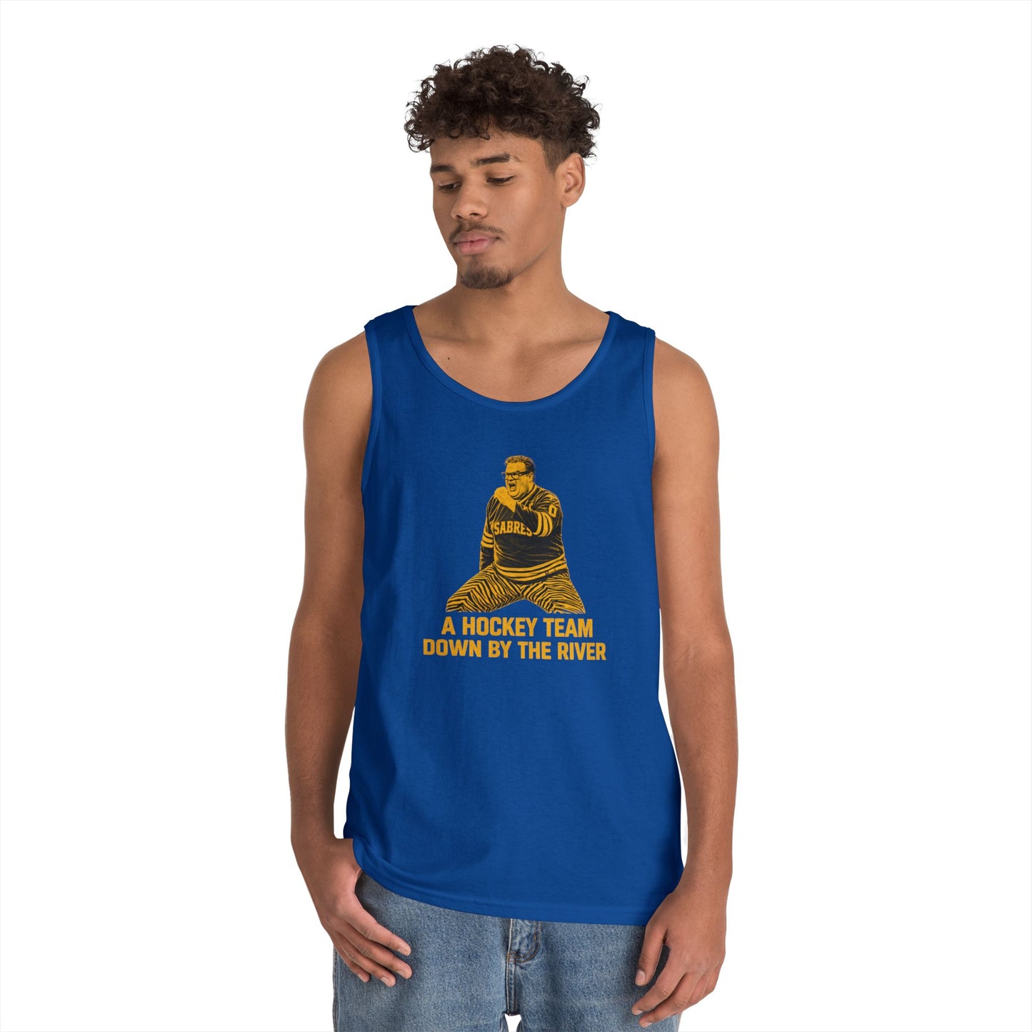 Hockey Team Down By The River Tank Top