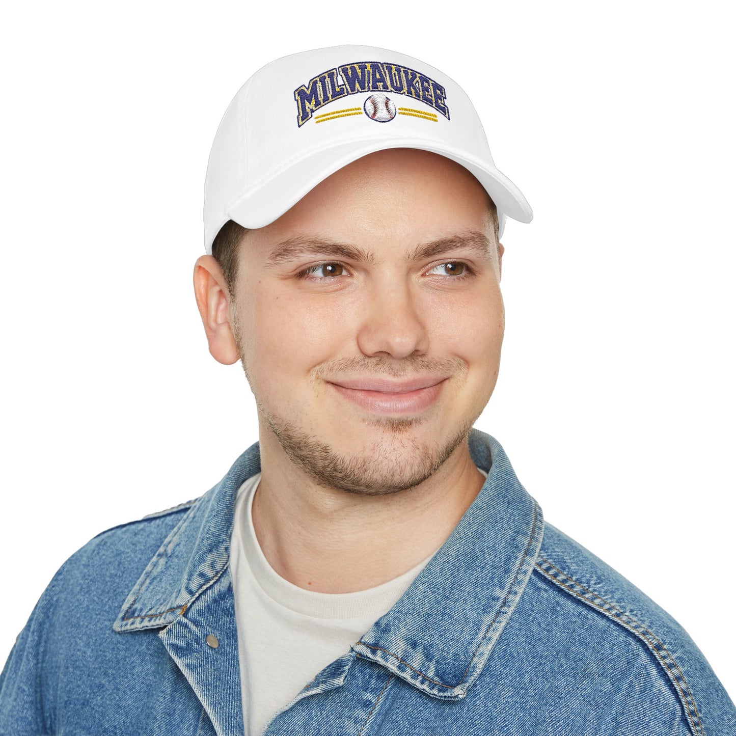 Milwaukee Retro Baseball Hat – Low Profile Brew City Dad Cap | Teesrus716