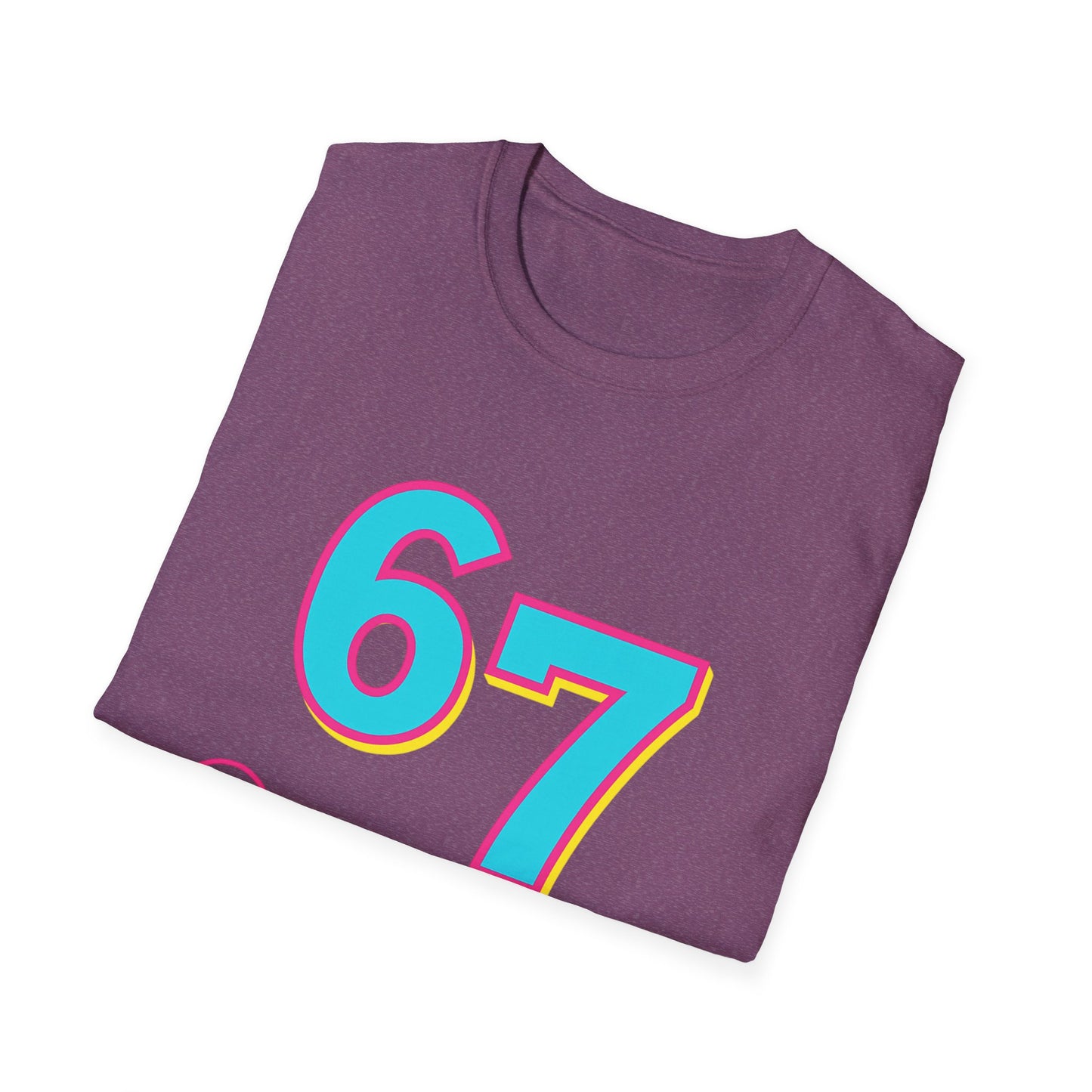 6 7 T-Shirt - Unisex Softstyle