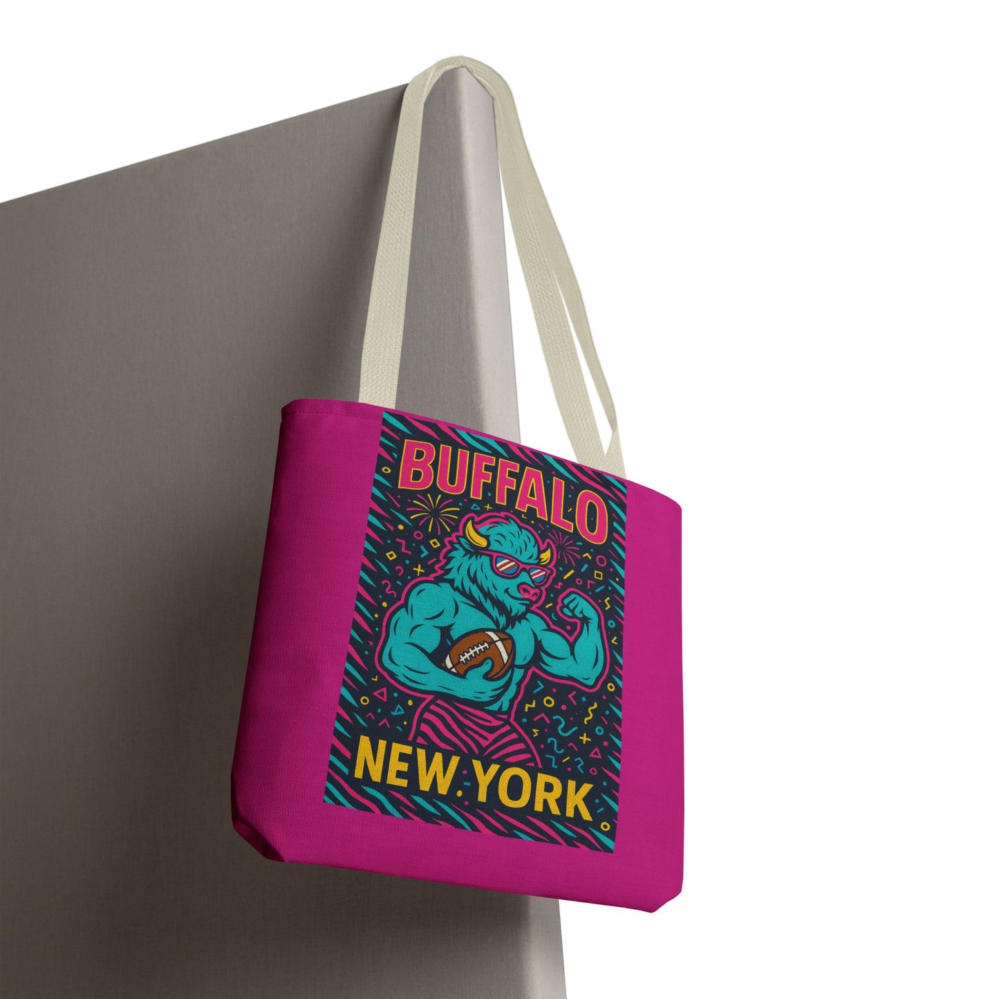 Eclectic Buffalo NY Tote Bag