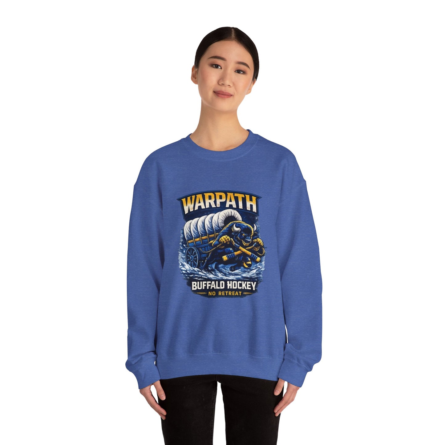 BUFFALO HOCKEY WARPATH WEAR - BLUE AND GOLD