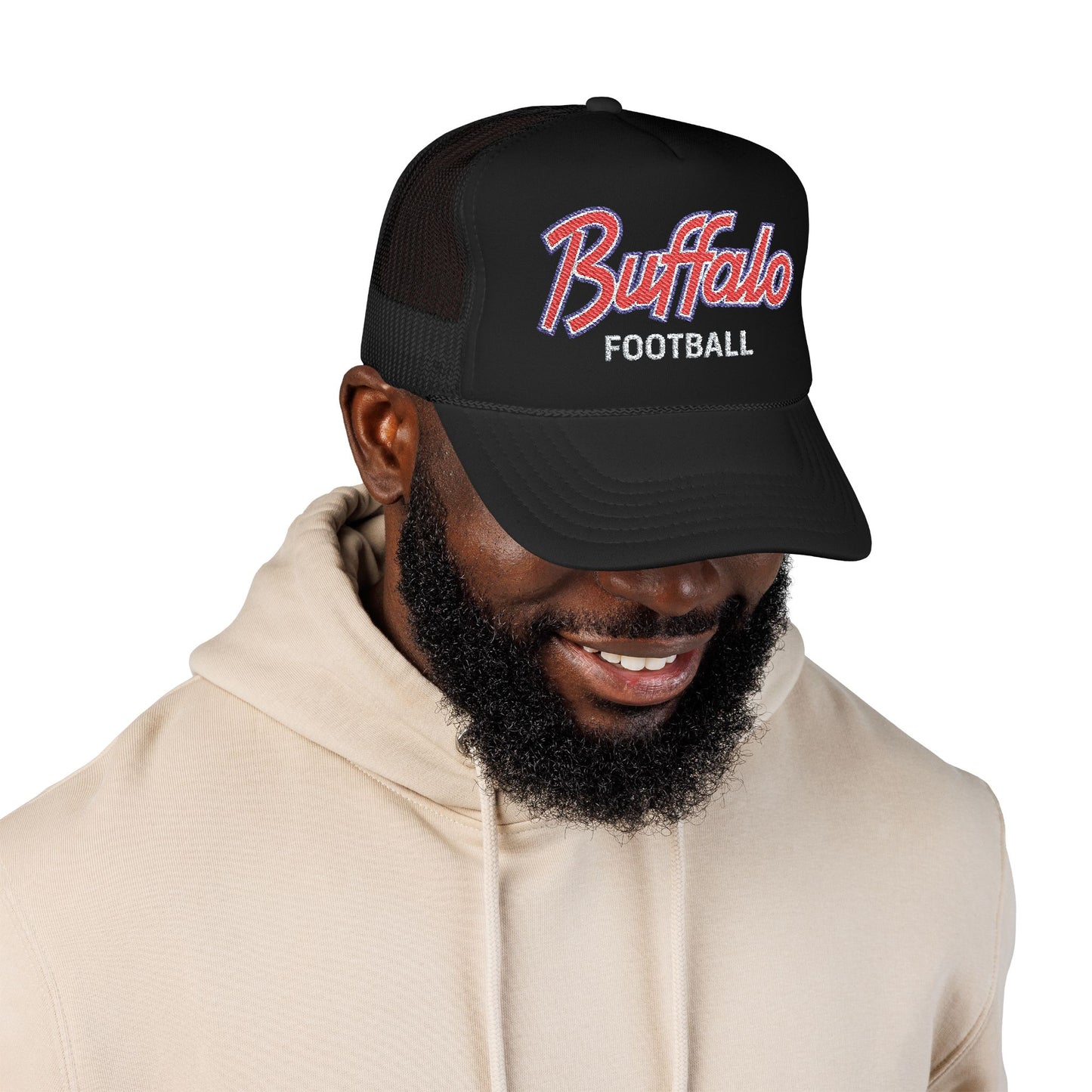 Buffalo Football Hat – Retro Buffalo NY Trucker Cap | TeesRus716