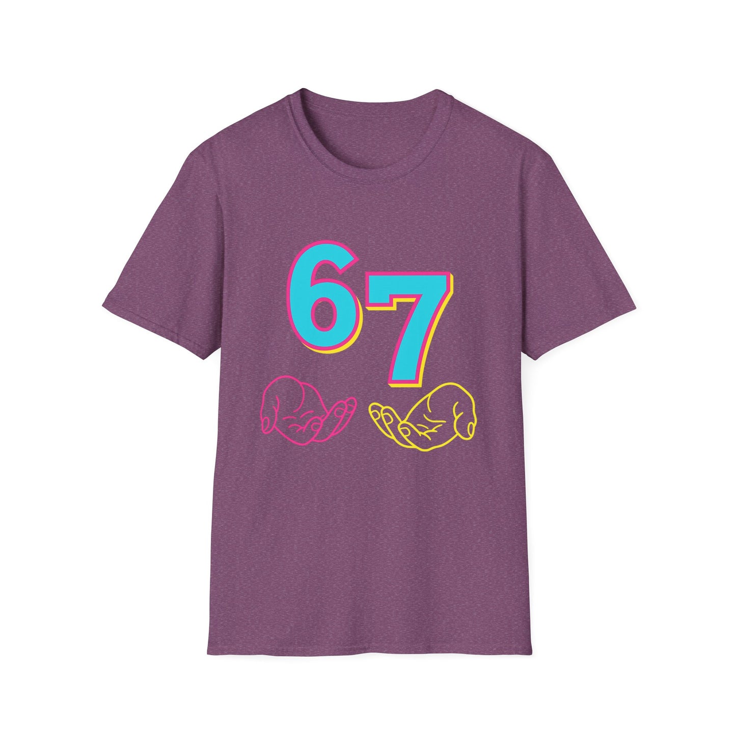 6 7 T-Shirt - Unisex Softstyle