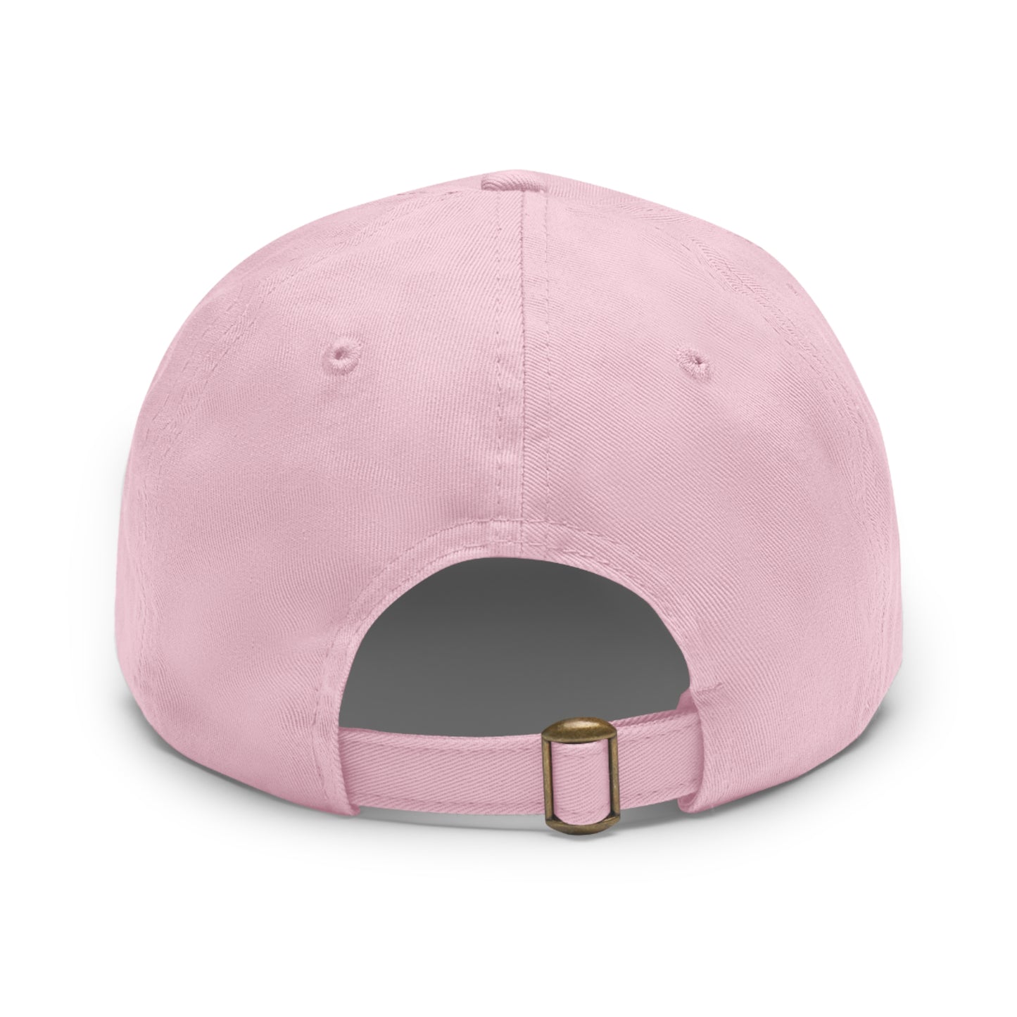 Vintage Pin-Up Leather Patch Dad Hat — Retro Pinup Girl Embroidered Cap