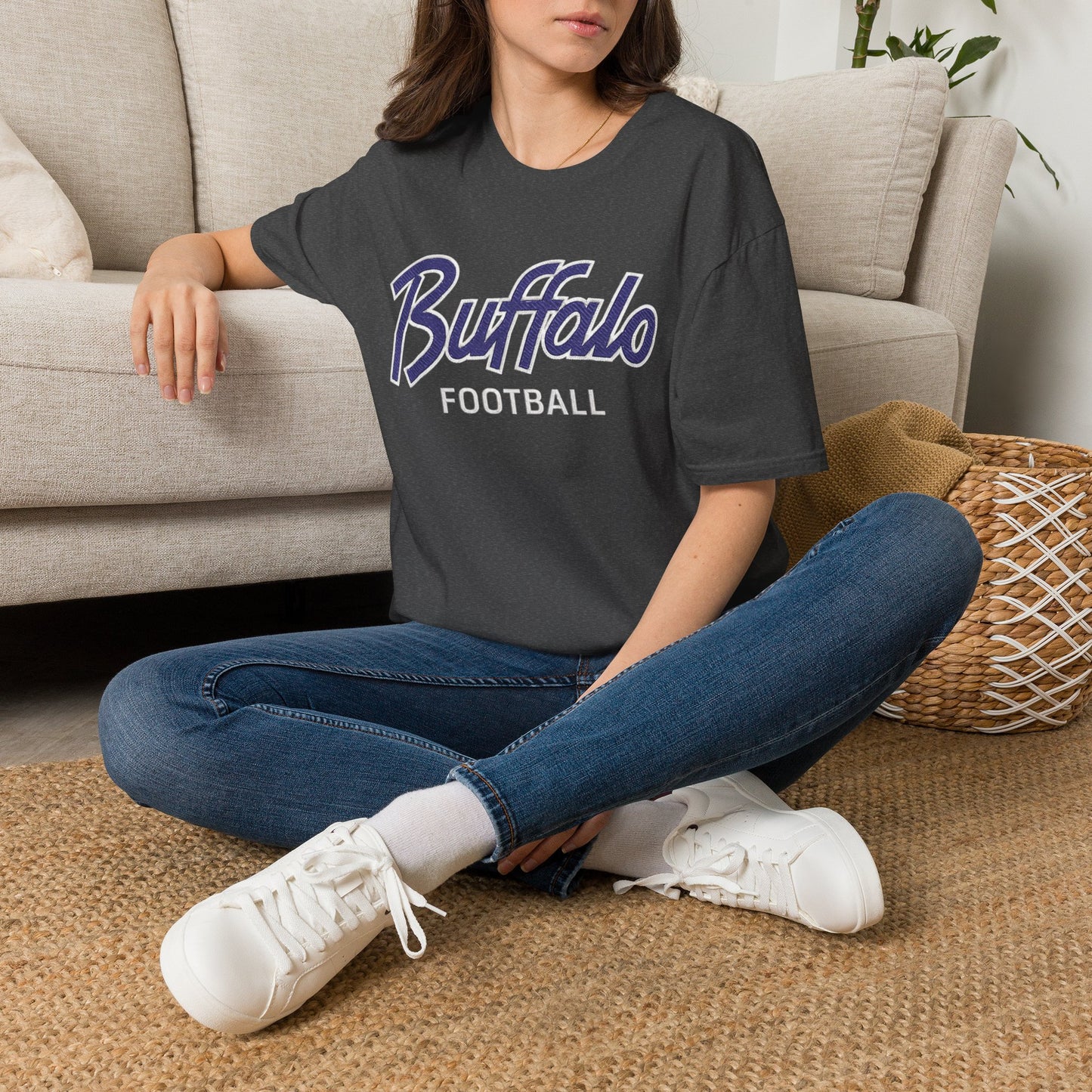 Buffalo Football Nickel City T-Shirt | Vintage Buffalo Football Graphic Tee