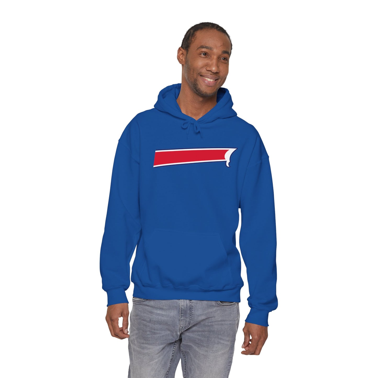 Nickel City Stripe Hoodie | Buffalo Nickel City Sweatshirt | Buffalo Football Hoodie | Buffalo NY Apparel