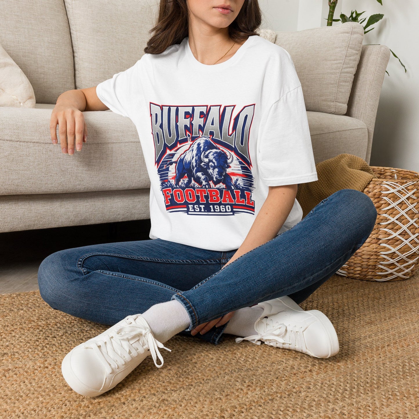 Vintage Buffalo Football Shirt – Retro Buffalo Football T-Shirt | Buffalo Game Day Apparel