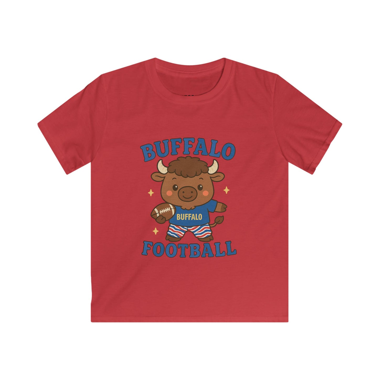 Children's Football Tee - Buffalo Football Tshirt