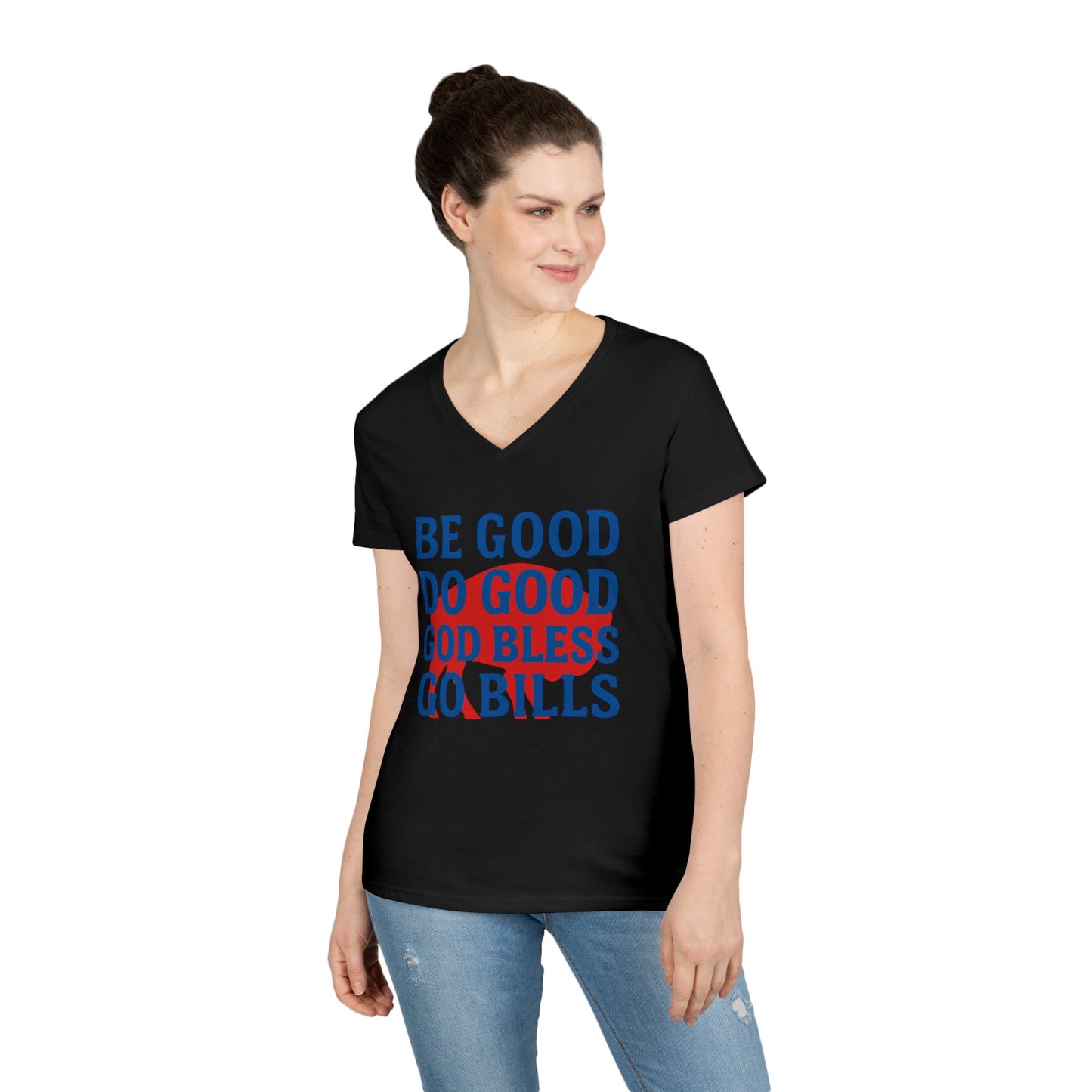 Buffalo Football V-Neck T-Shirt