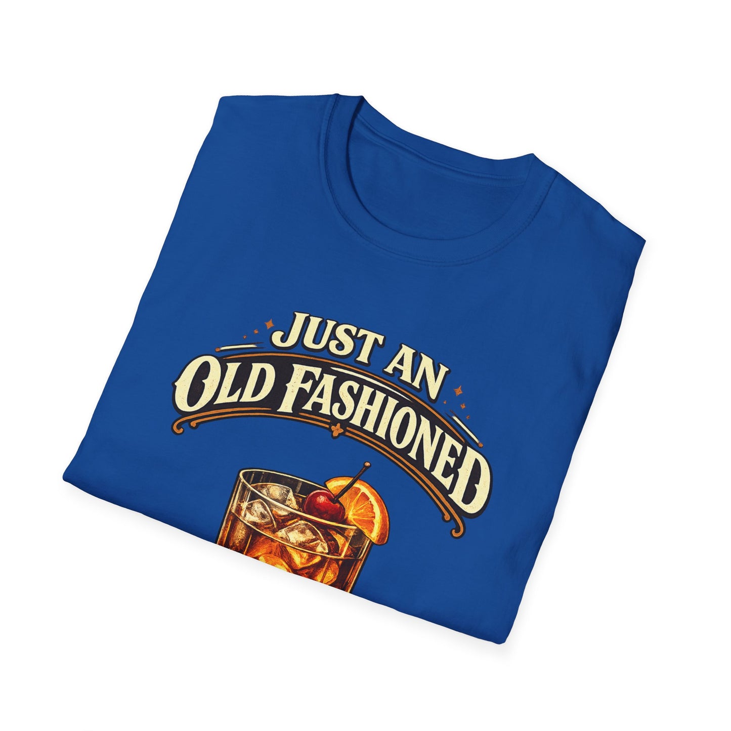 Old Fashioned Kinda Guy T-Shirt — Vintage Cocktail Whiskey Tee