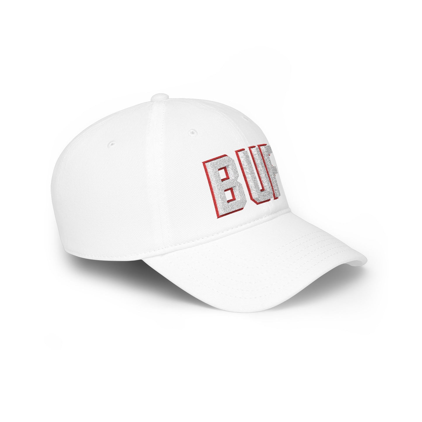 BUF Embroidered Baseball Cap – Low Profile Buffalo Team Hat
