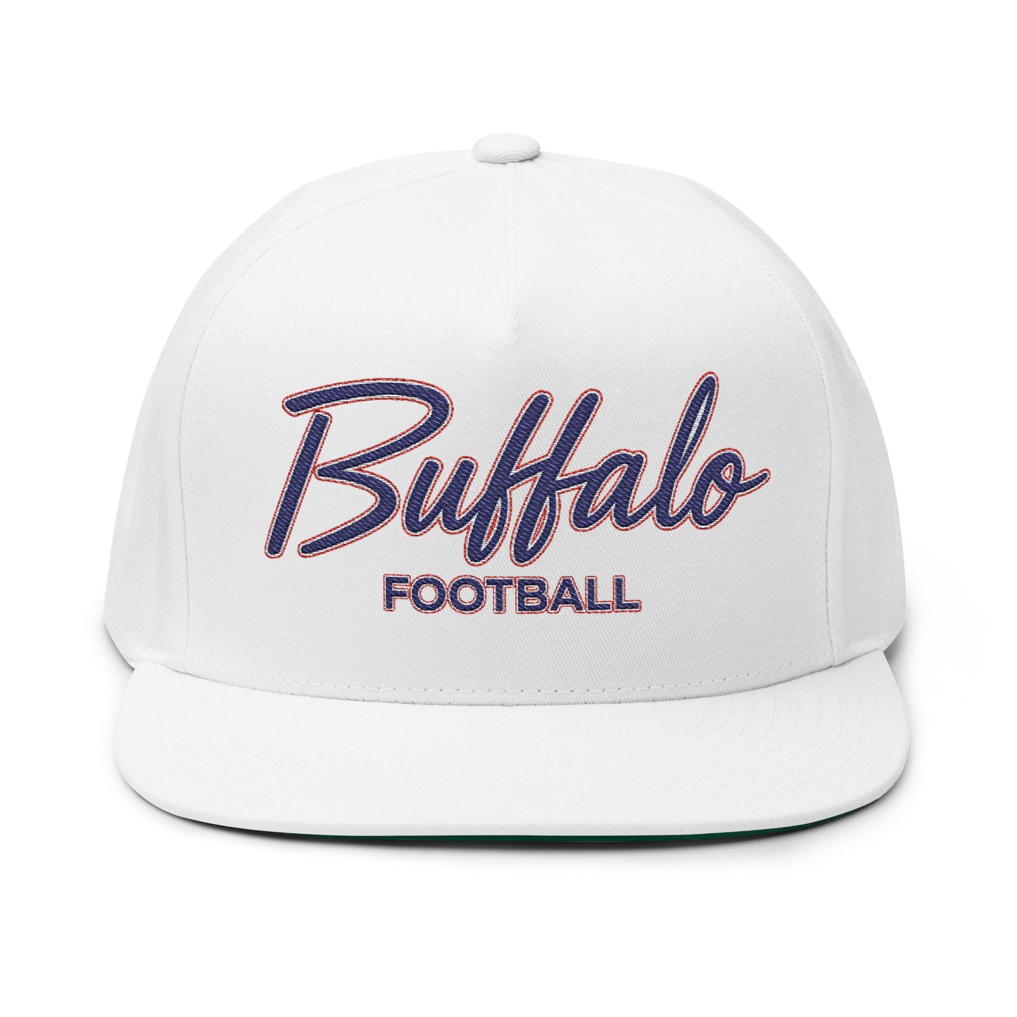 Buffalo Football Hat – Retro Script Buffalo NY Snapback Cap | 716 Sideline Gear