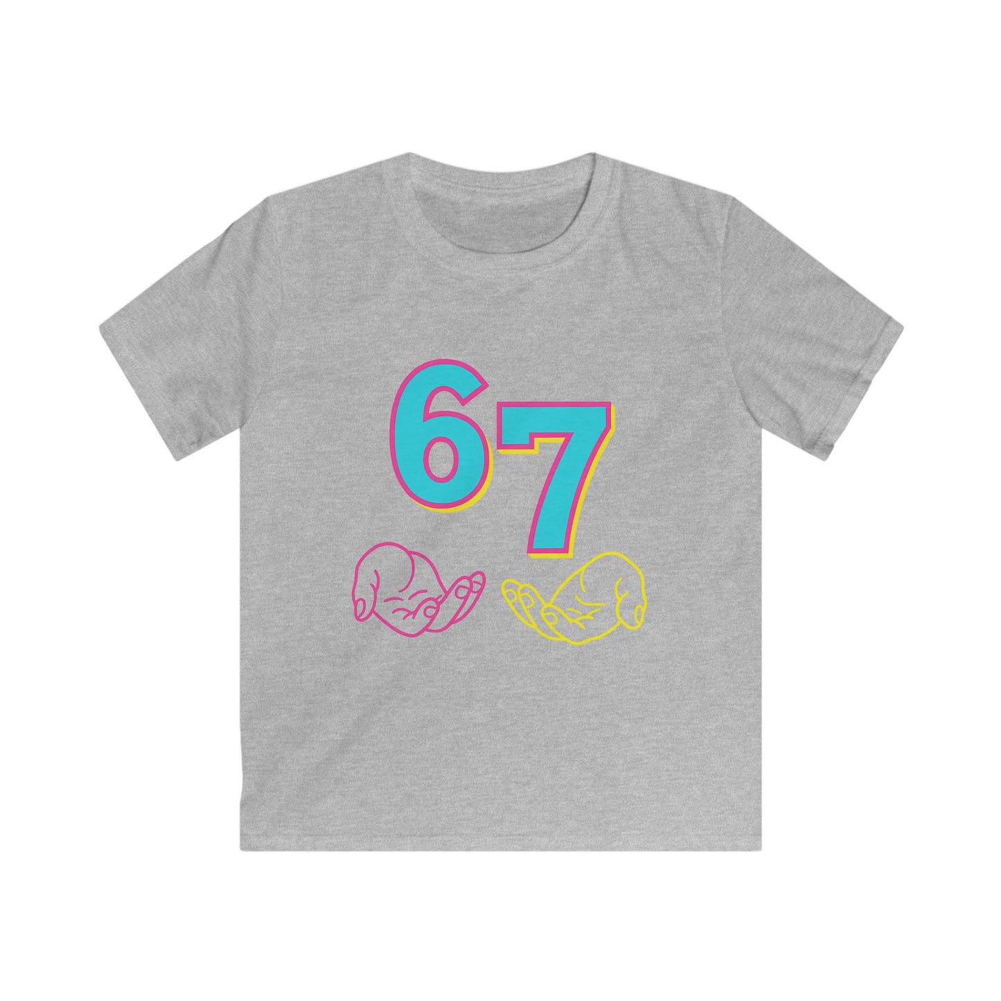 Kids Softstyle Tee Kids 6 7 TSHIRT