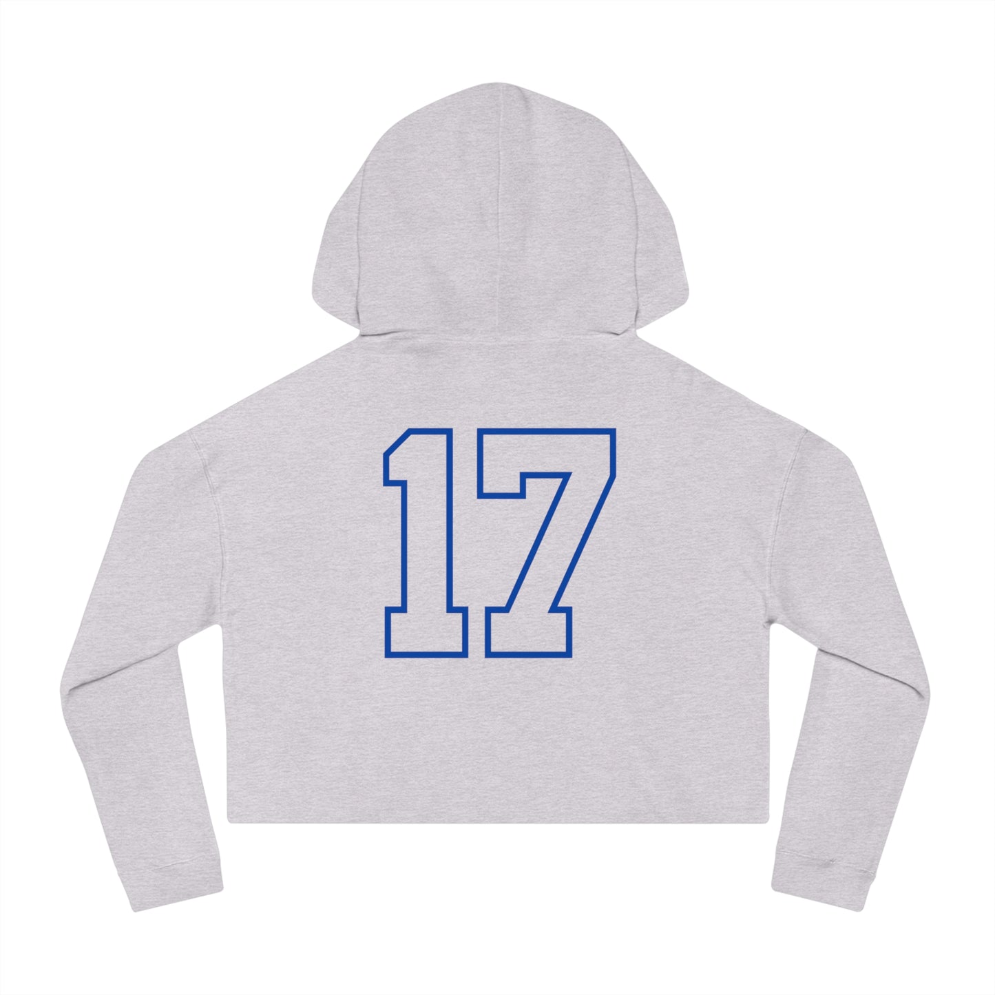 Buffalo Football 17 Cropped Hoodie