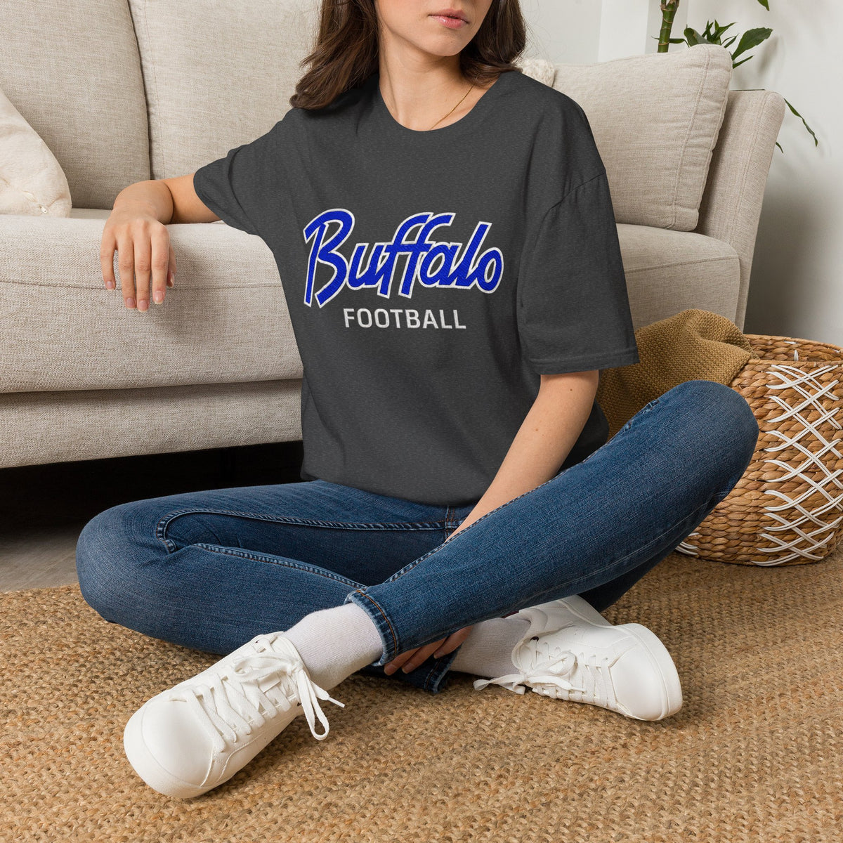 Buffalo Football Nickel City T-Shirt | Vintage Buffalo Football Graphic Tee