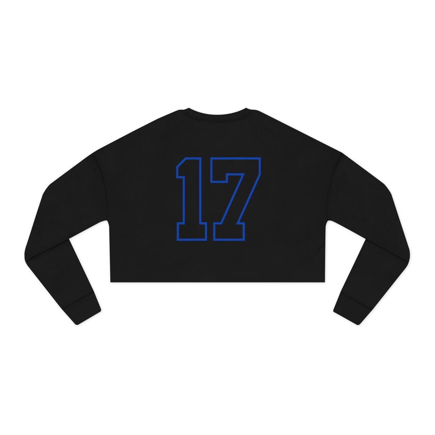 Buffalo Football Number 17 Cropped Sweatshirt