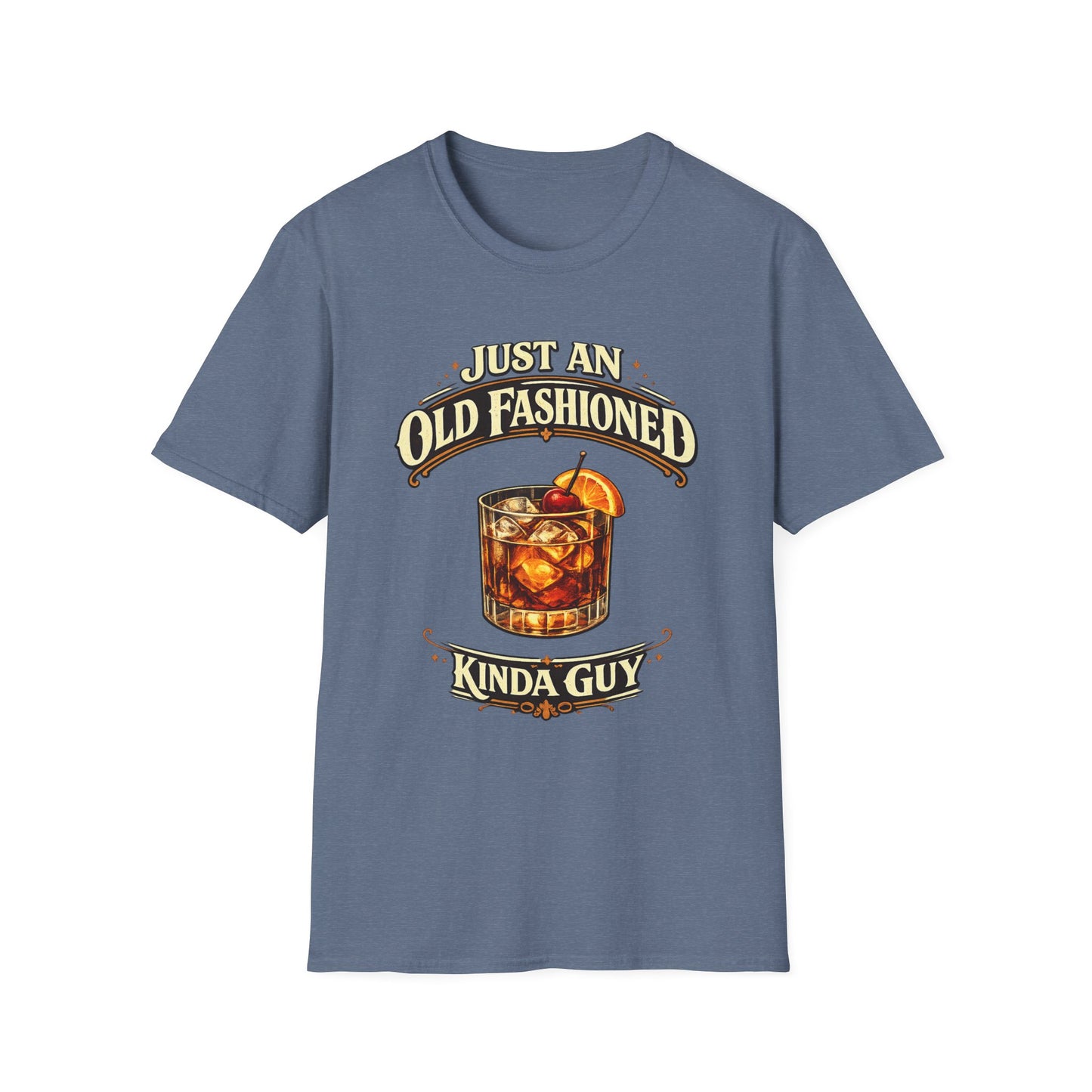 Old Fashioned Kinda Guy T-Shirt — Vintage Cocktail Whiskey Tee