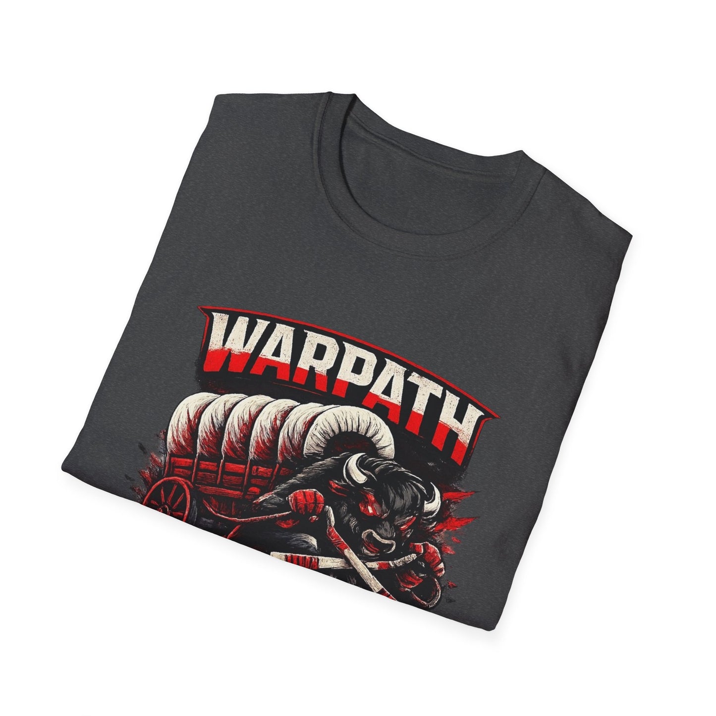 Buffalo Hockey Warpath Tee — Black & Red Fan T-Shirt