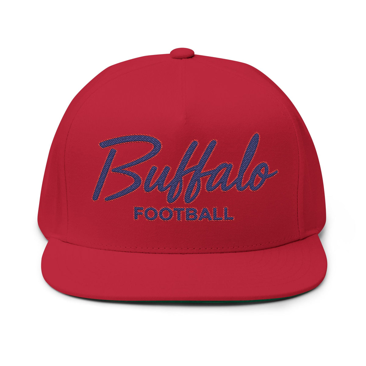 Buffalo Football Hat – Retro Script Buffalo NY Snapback Cap | 716 Sideline Gear