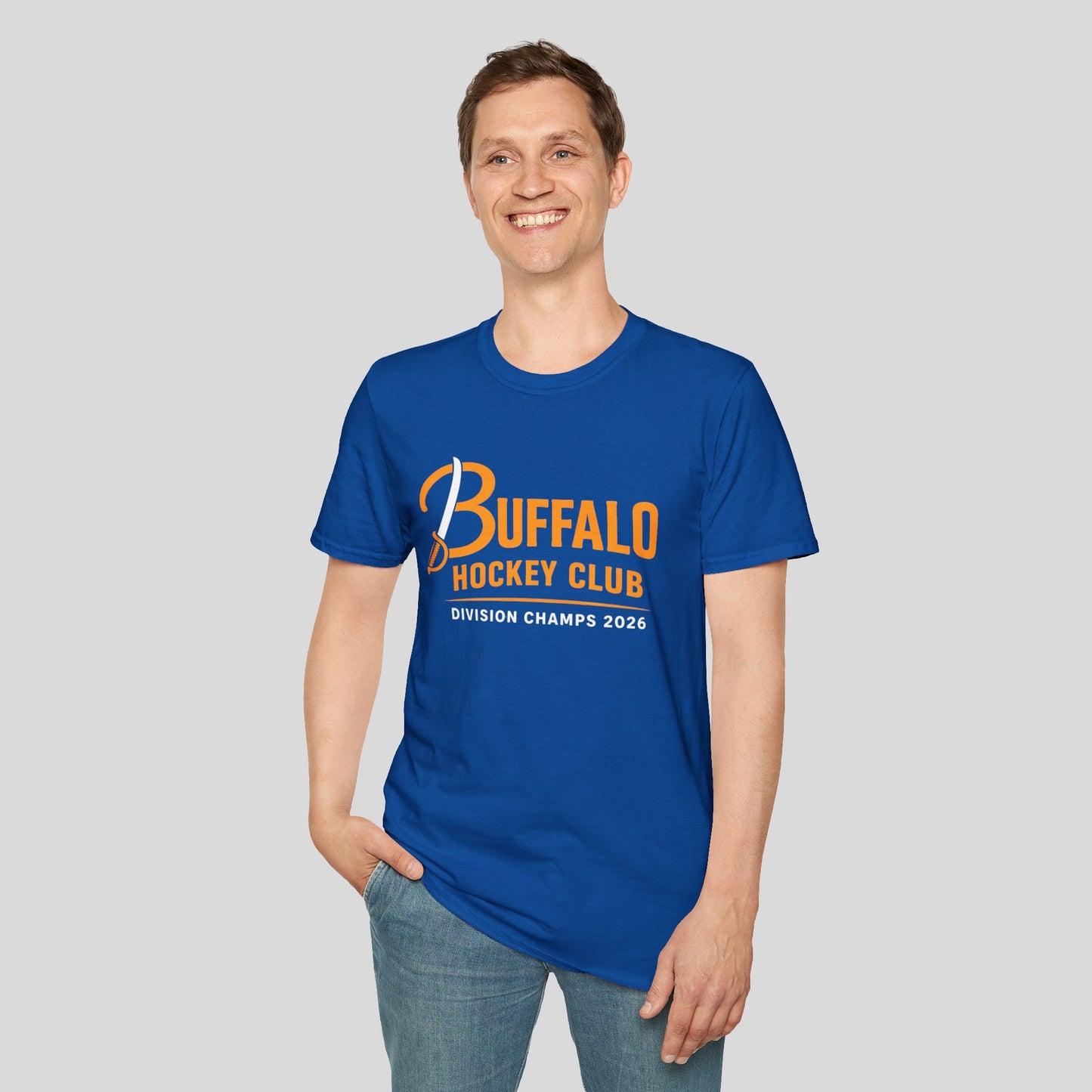 Buffalo NY Hockey T-Shirt – Division Champs 2026 716 Tee | Teesrus716