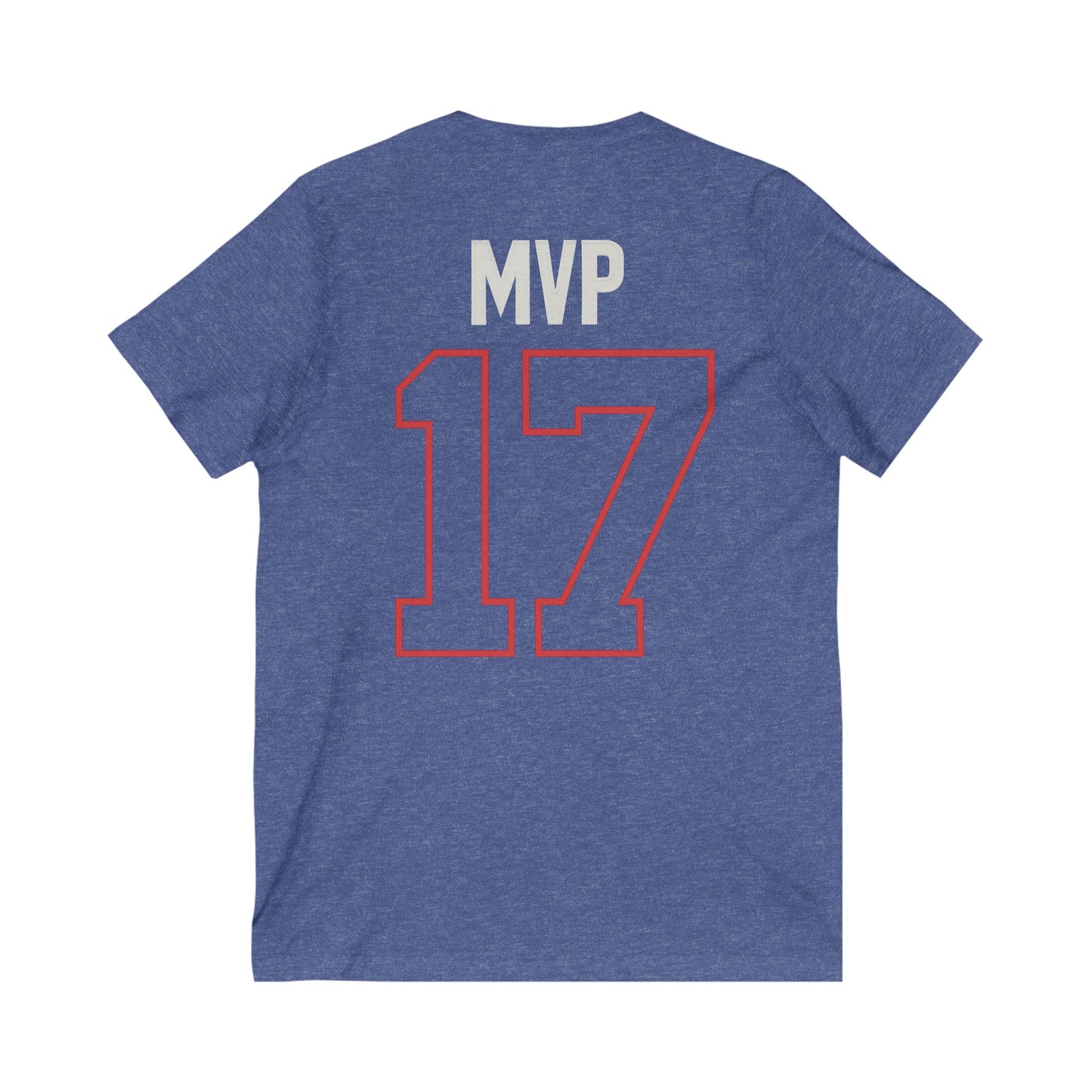 V-Neck Tee Woman's MVP 17 Buffalo Football Tshirt