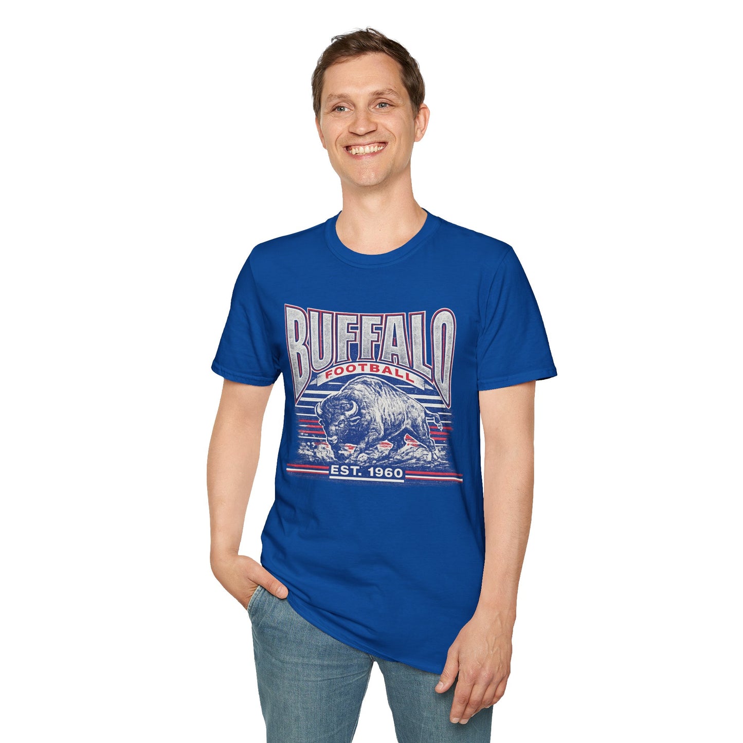 Buffalo Football Shirt – Vintage Bison Graphic Tee | Buffalo Football Apparel