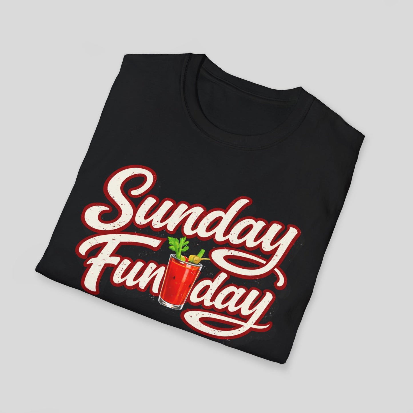 Sunday Funday T-Shirt — Bloody Mary Weekend Brunch Tee