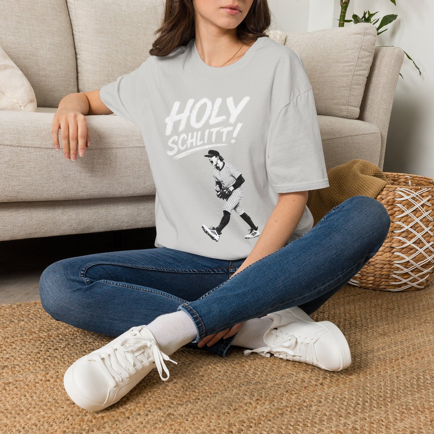 Holy Schlitt! New York Baseball T-Shirt – Retro NYC Pitcher Graphic Tee | Teesrus716