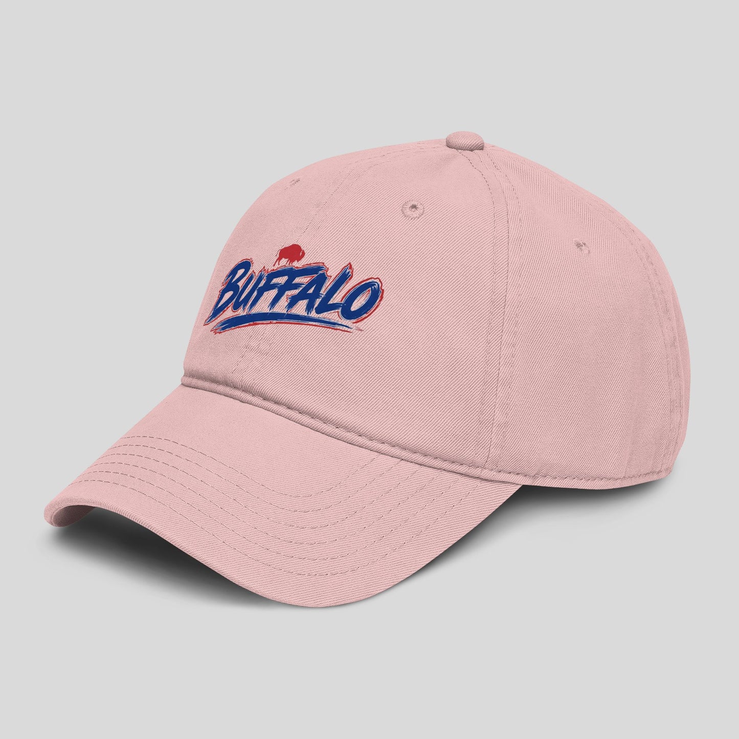 Buffalo Script Washed Baseball Cap