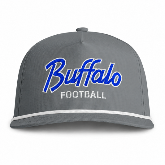 Buffalo Football Nickel City Rope Cap | Embroidered Buffalo Football Snapback Hat
